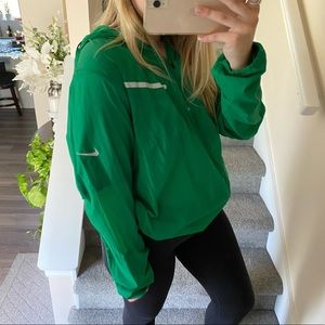 Green Nike Windbreaker